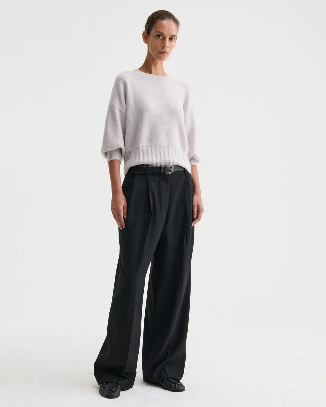 Nonchi | The Alva Cashmere Sweater Oat