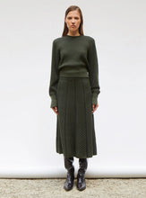 Afbeelding in Gallery-weergave laden, Molli | Alabama Knitted Skirt Khaki