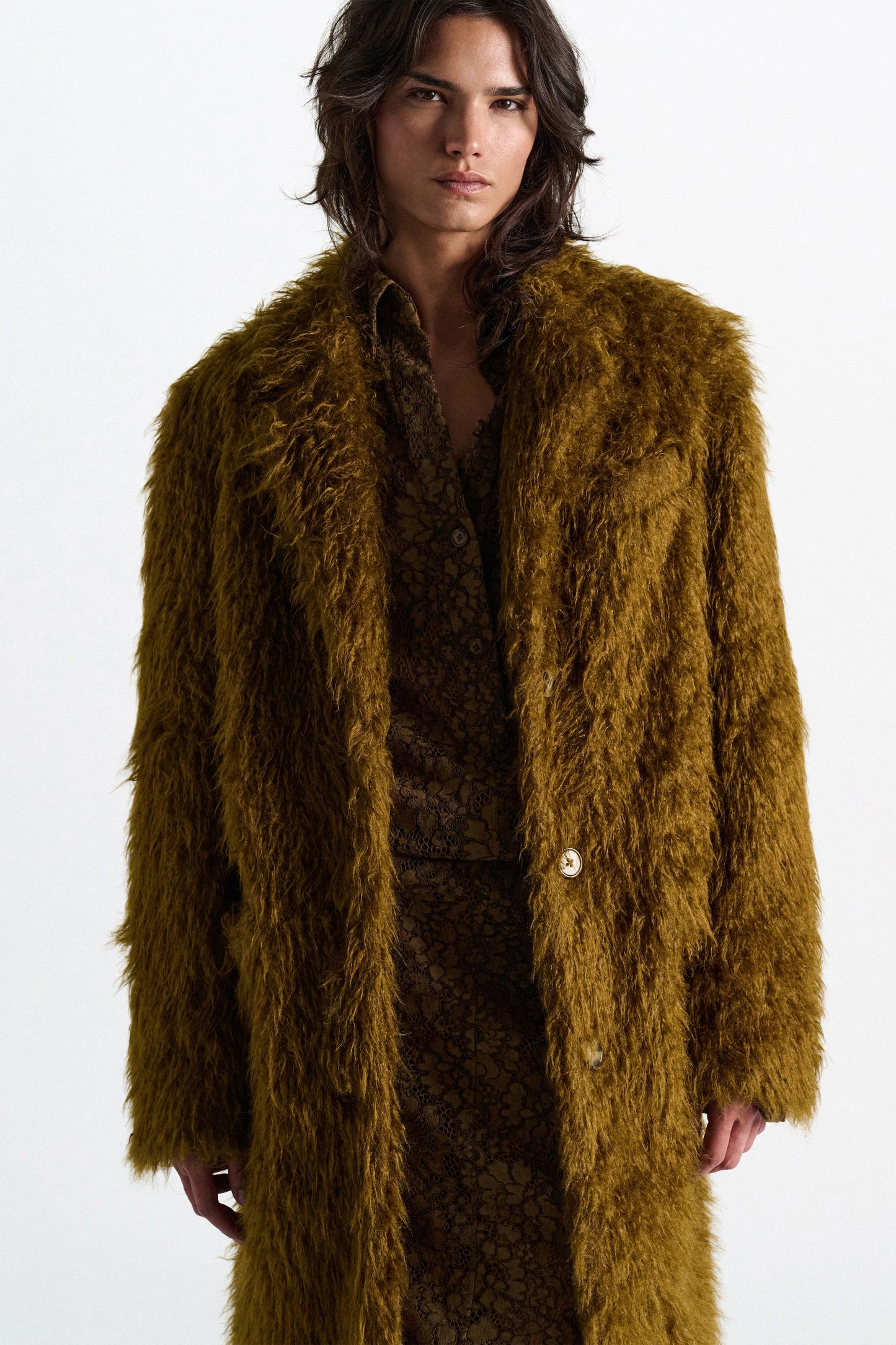 Dorothee Schumacher | Fluffy Moment Coat Porcini