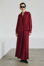 Afbeelding in Gallery-weergave laden, Pomandère | Silk Shirt Red