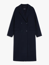 Afbeelding in Gallery-weergave laden, 'S Max Mara | Long Double Breasted Coat Navy