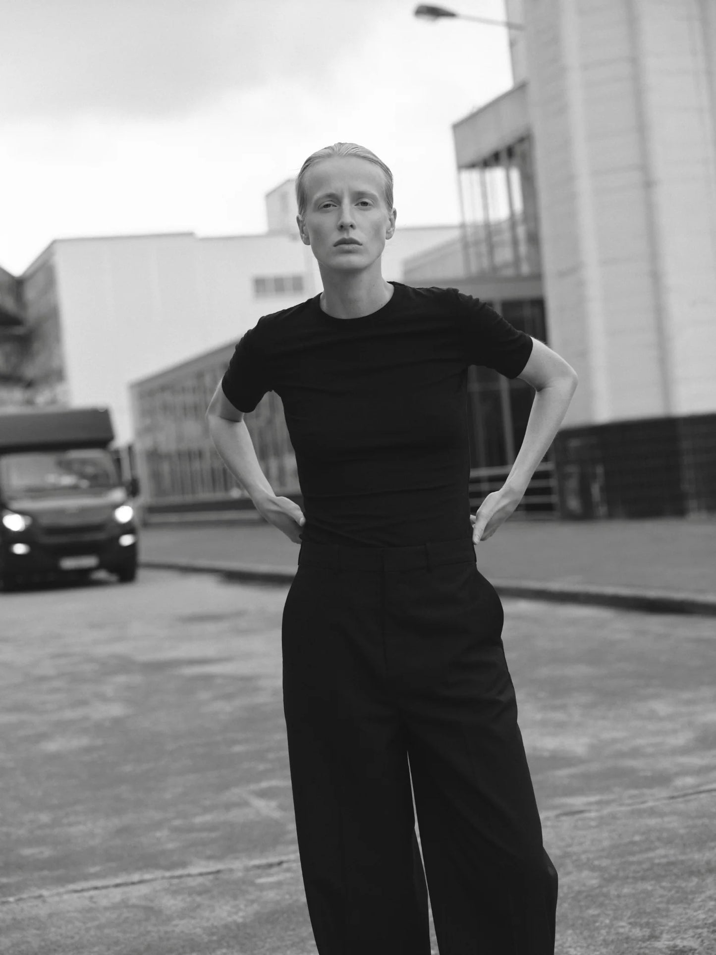 Herman | Fitted Tee White