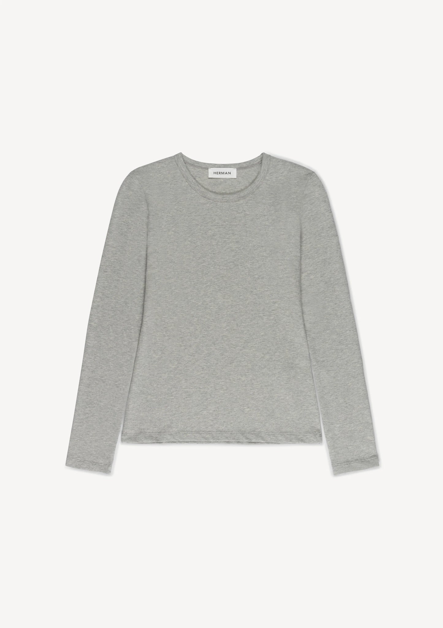 Herman | Fitted Long Sleeve Grey