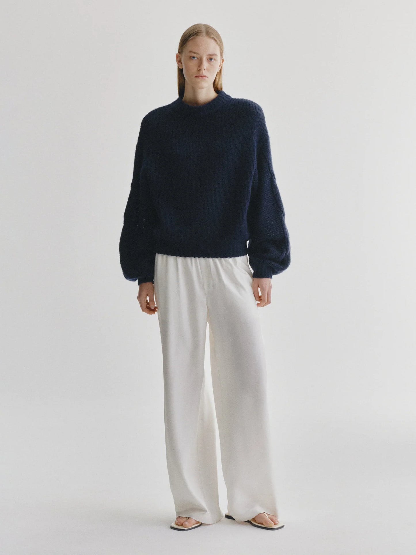 Lisa Yang | Runi Sweater Navy