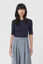 Afbeelding in Gallery-weergave laden, Closed Cotton and Modal T-Shirt Blue