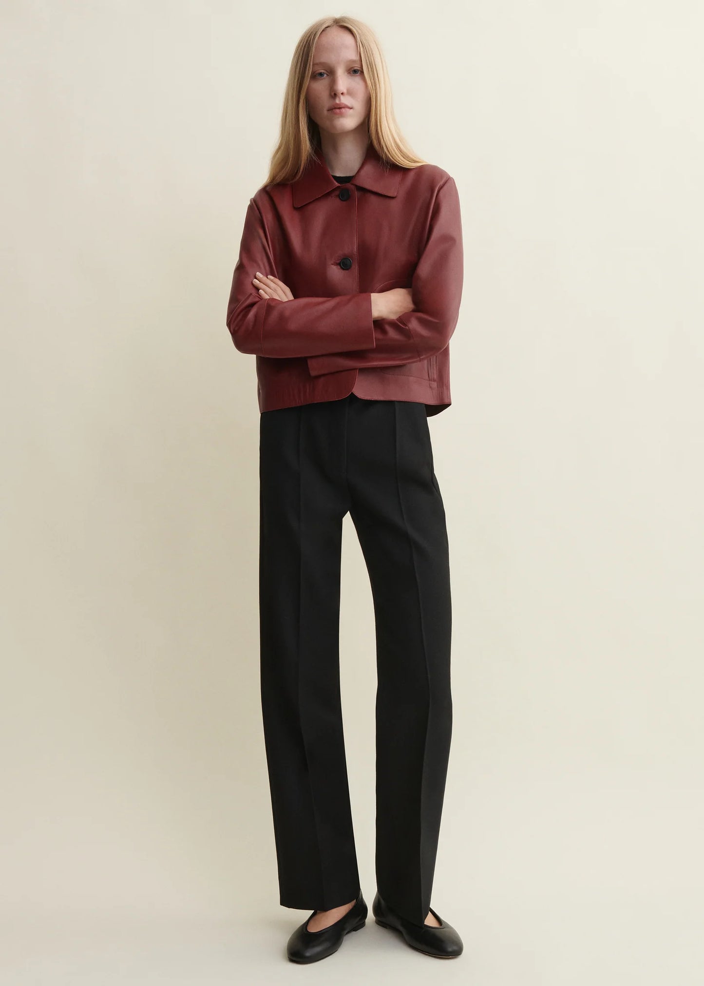 Arma | Emy Lamb Butter Saffran Red