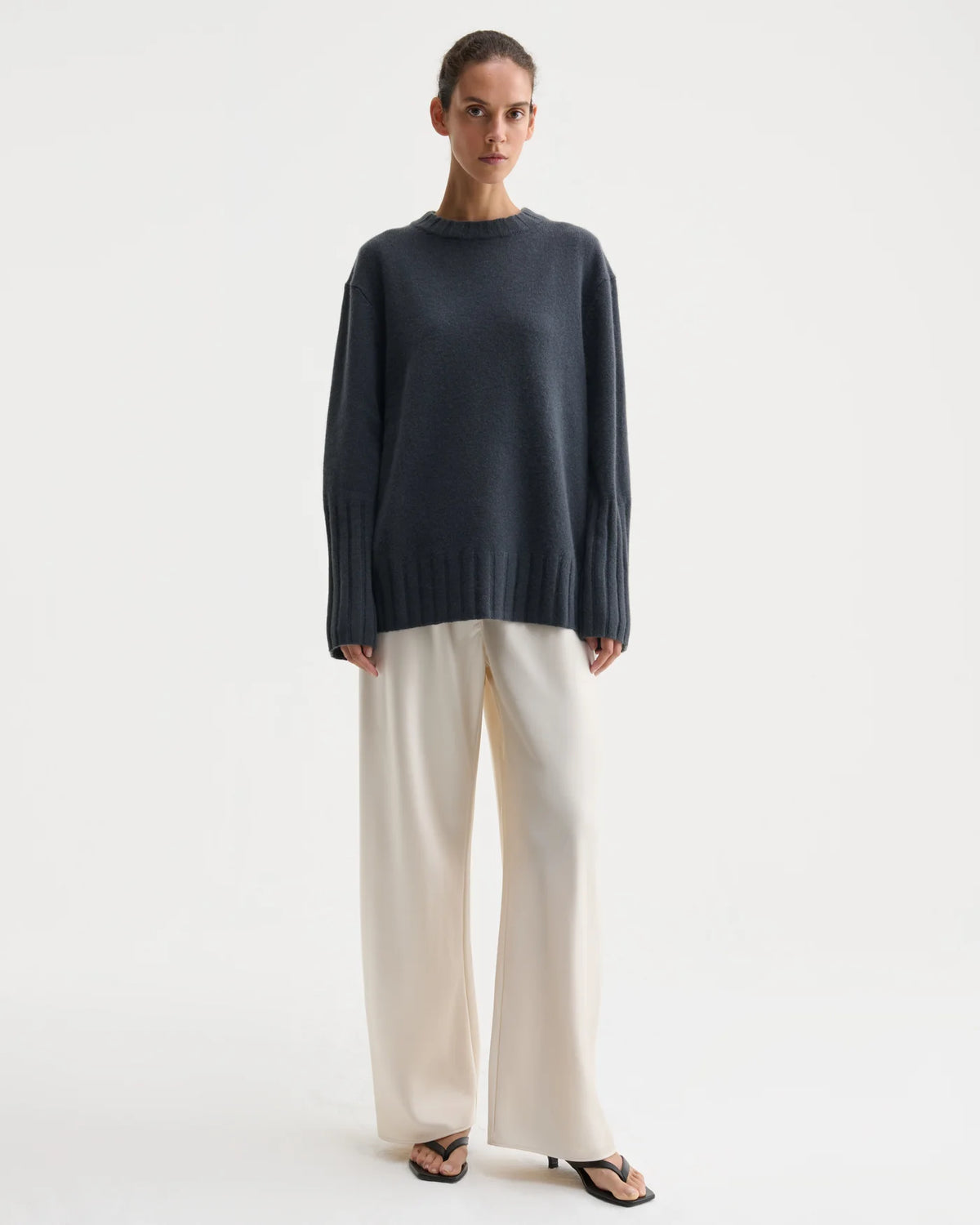 Nonchi | Havn Sweater Dusk Grey