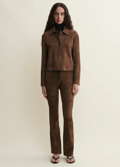 Arma | Emy Jacket Goat Suede Saddle