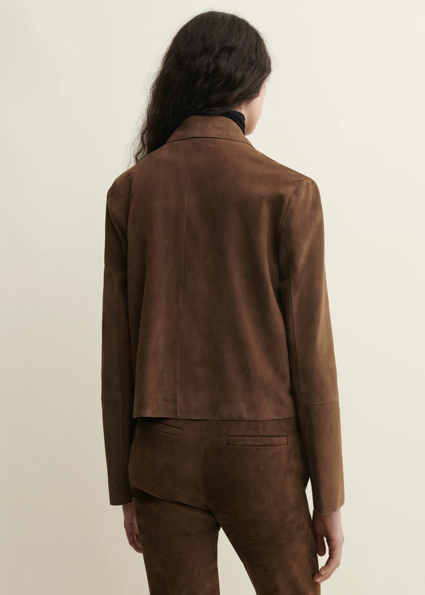 Arma | Emy Jacket Goat Suede Saddle