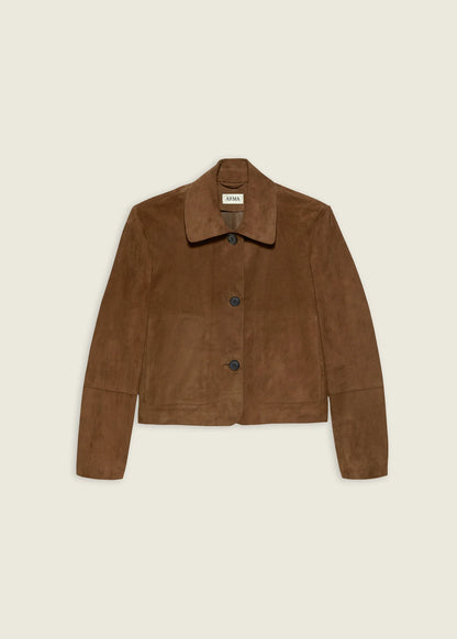 Arma | Emy Jacket Goat Suede Saddle