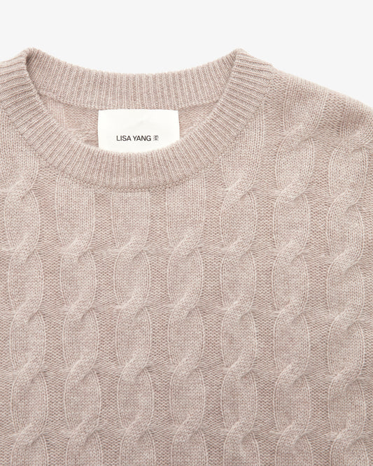 Lisa Yang | Seymour Sweater Oyster