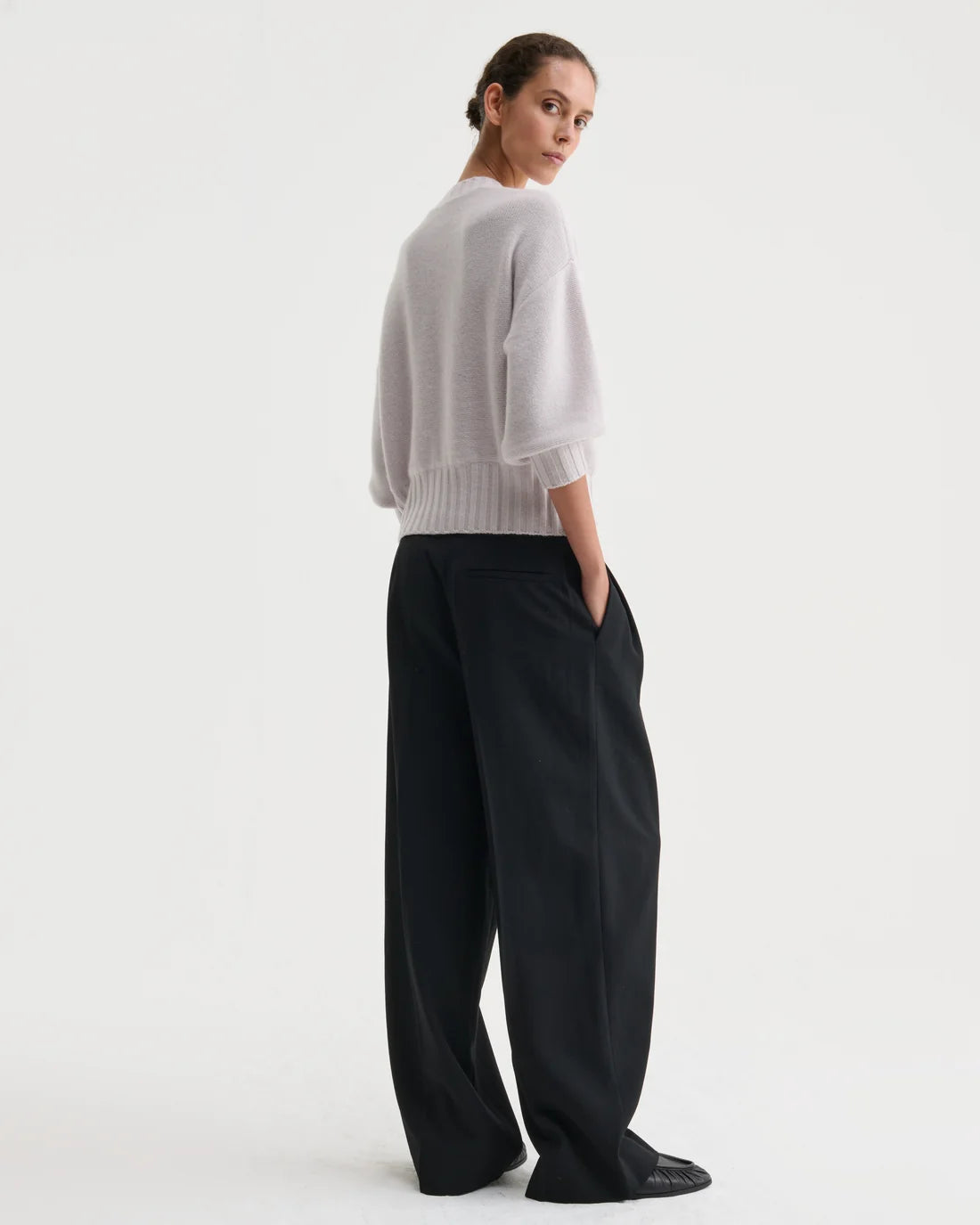 Nonchi | The Alva Cashmere Sweater Oat