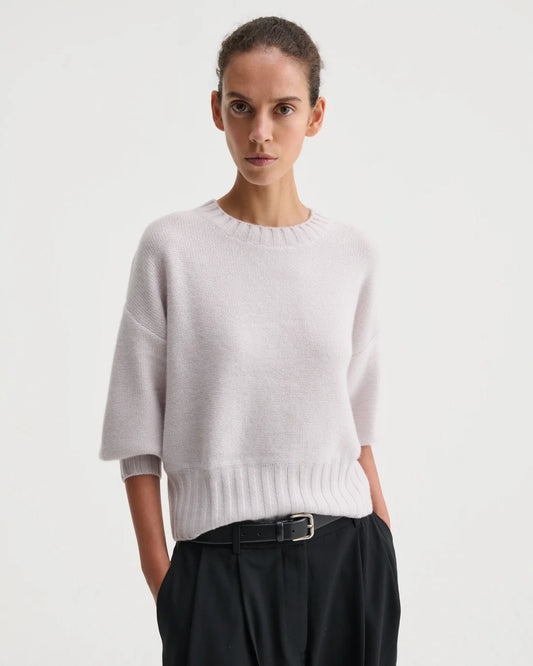 Nonchi | The Alva Cashmere Sweater Oat