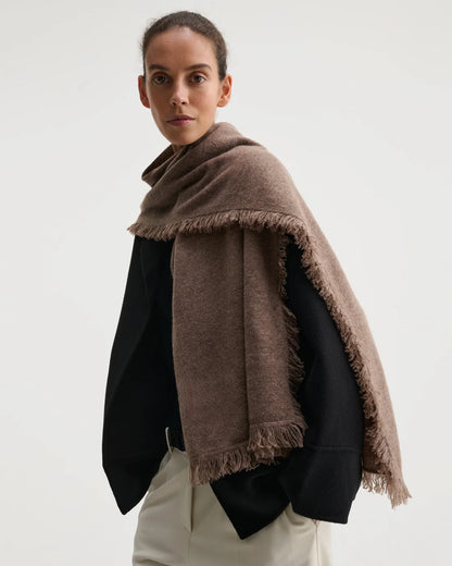 Nonchi | Cashmere Scarf Taupe