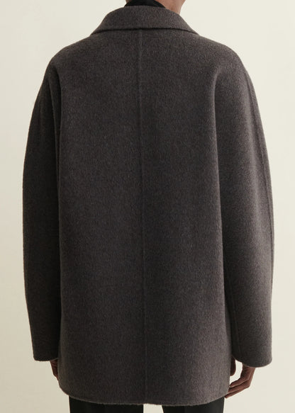 Arma | Aurea Coat Hairy Wool Grey Taupe