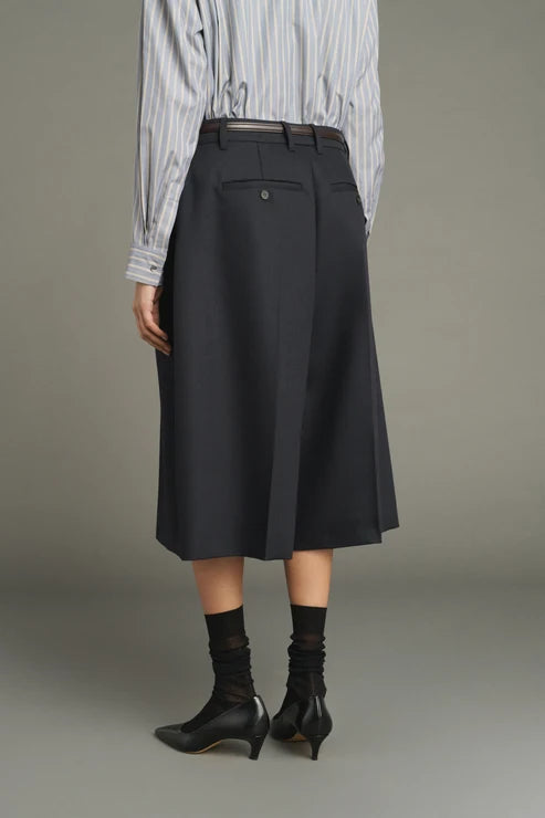 Soeur | Jude Skirt-culotte with darts in virgin wool