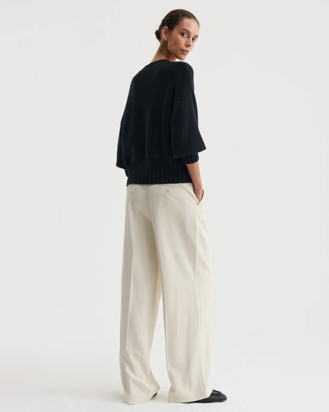 Nonchi | The Alva Cashmere Sweater Black