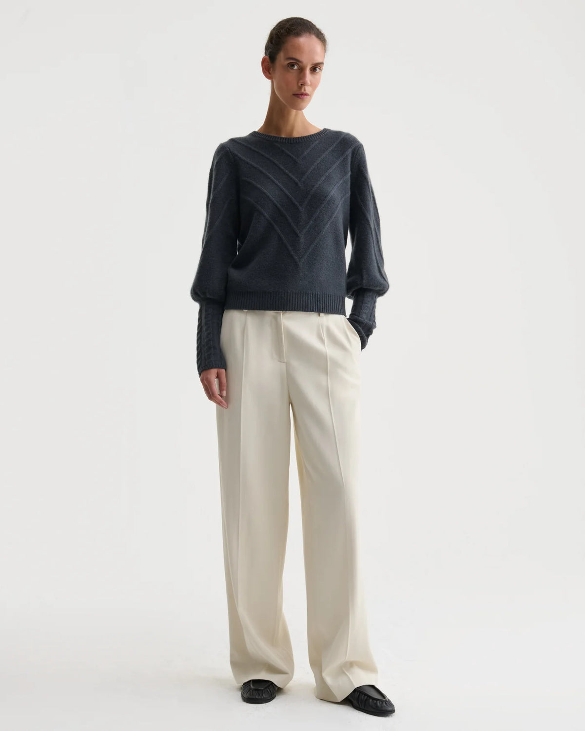 Nonchi | Skog Sweater Dusk Grey
