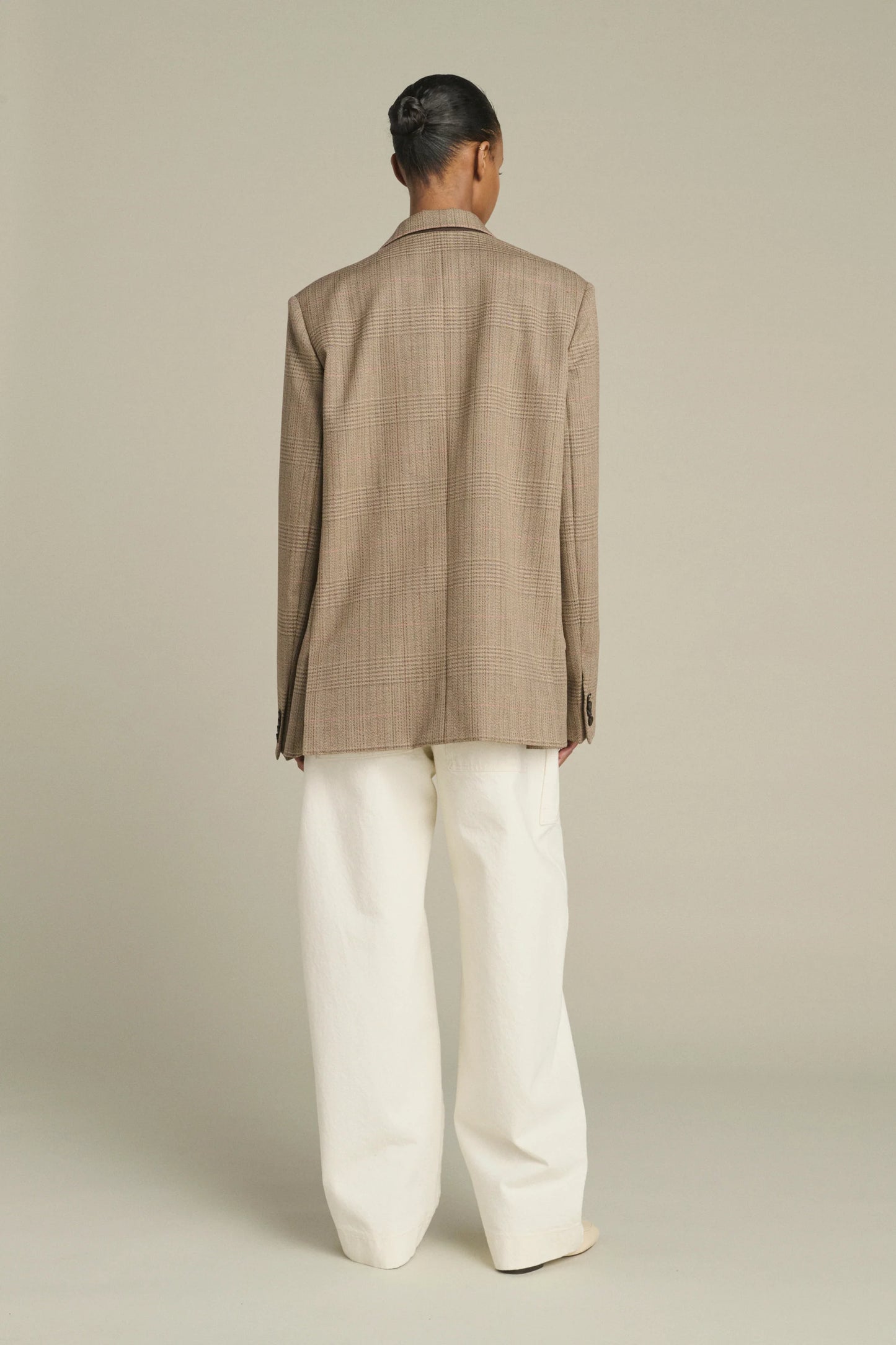 Soeur | Hermosa Check Blazer Marron/Beige