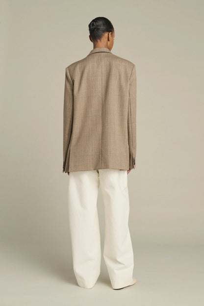 Soeur | Hermosa Check Blazer Marron/Beige