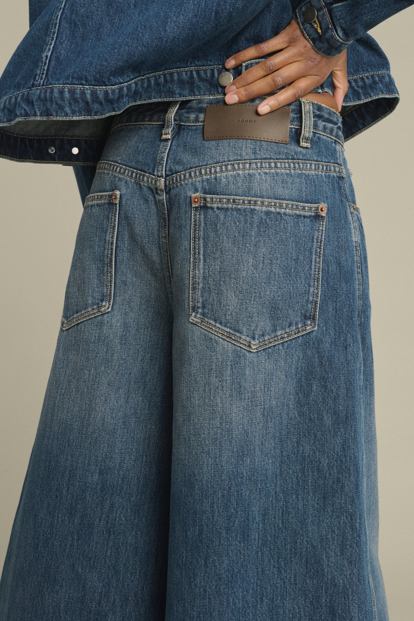 Soeur | Joyce Jort Denim Bleu Delave