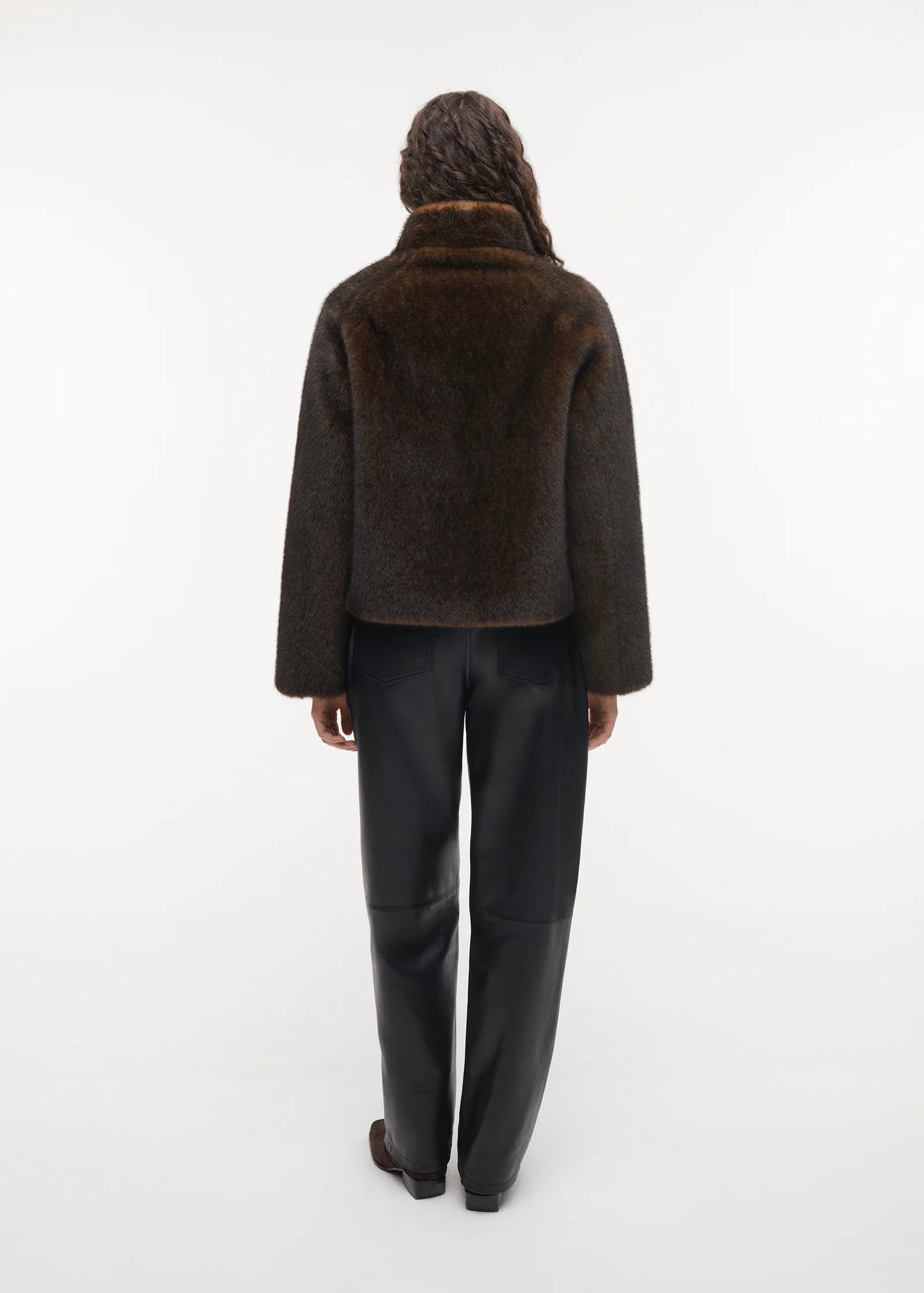 Studio AR | Mallow Faux Mink Olive