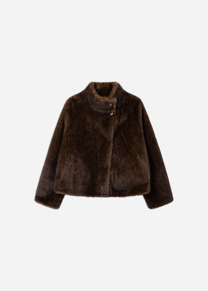 Studio AR | Mallow Faux Mink Olive