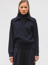 Afbeelding in Gallery-weergave laden, Molli | Santo Sweater V-Neck Navy
