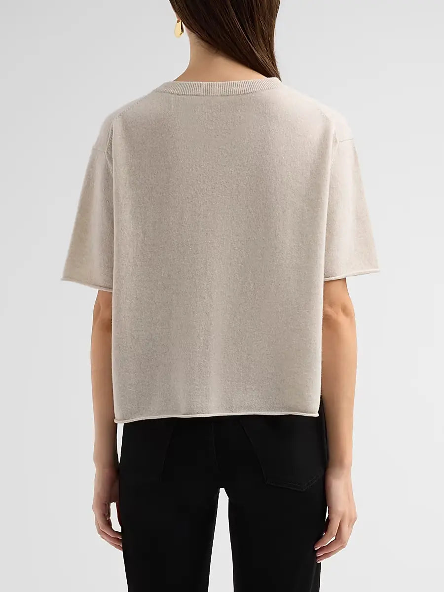 Lisa Yang | Cila T-shirt Oyster