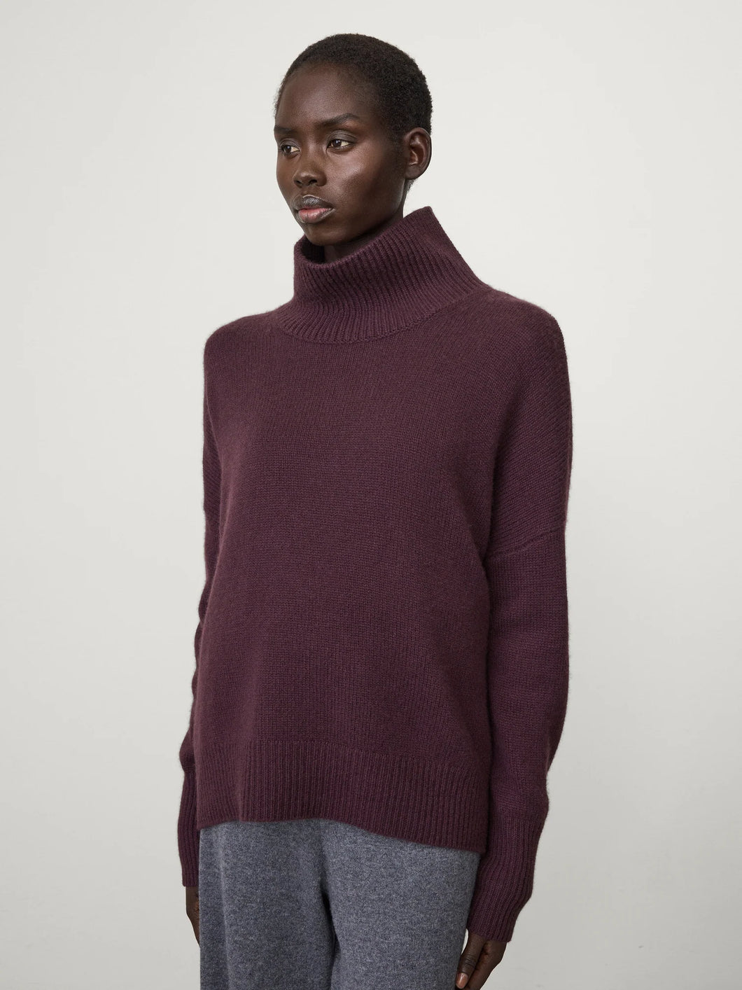 Lisa Yang | Heidi Sweater Mahogany