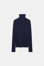 Afbeelding in Gallery-weergave laden, Dorothee Schumacher Pull Merino Black &amp; Navy
