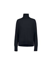 Afbeelding in Gallery-weergave laden, Allude Mockneck Sweater navy blue
