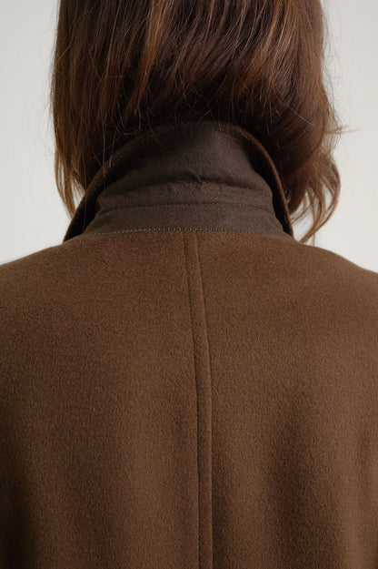 Herman | Double Breasted Coat Tabacco