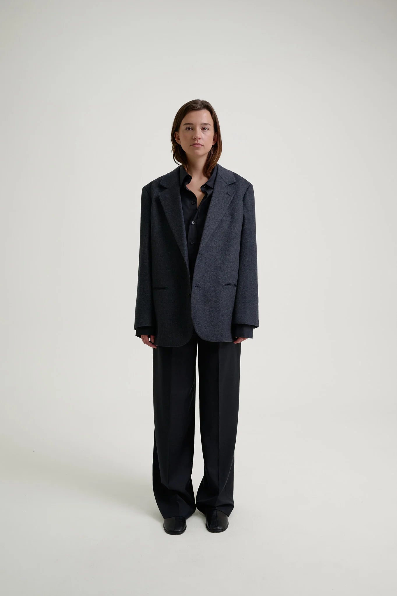 Herman | Oversized Jacket Charcoal