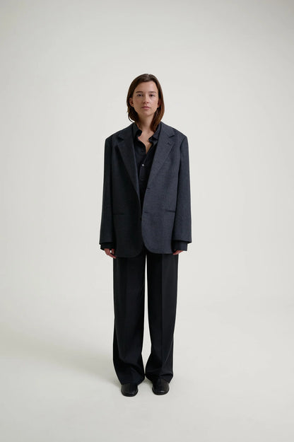 Herman | Oversized Jacket Charcoal