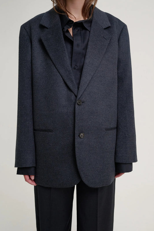 Herman | Oversized Jacket Charcoal