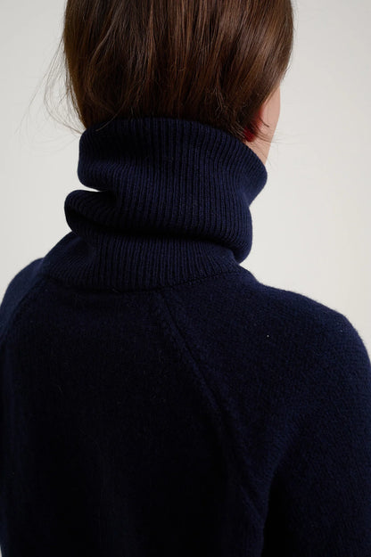Herman | Fisherman Knit Navy Blue