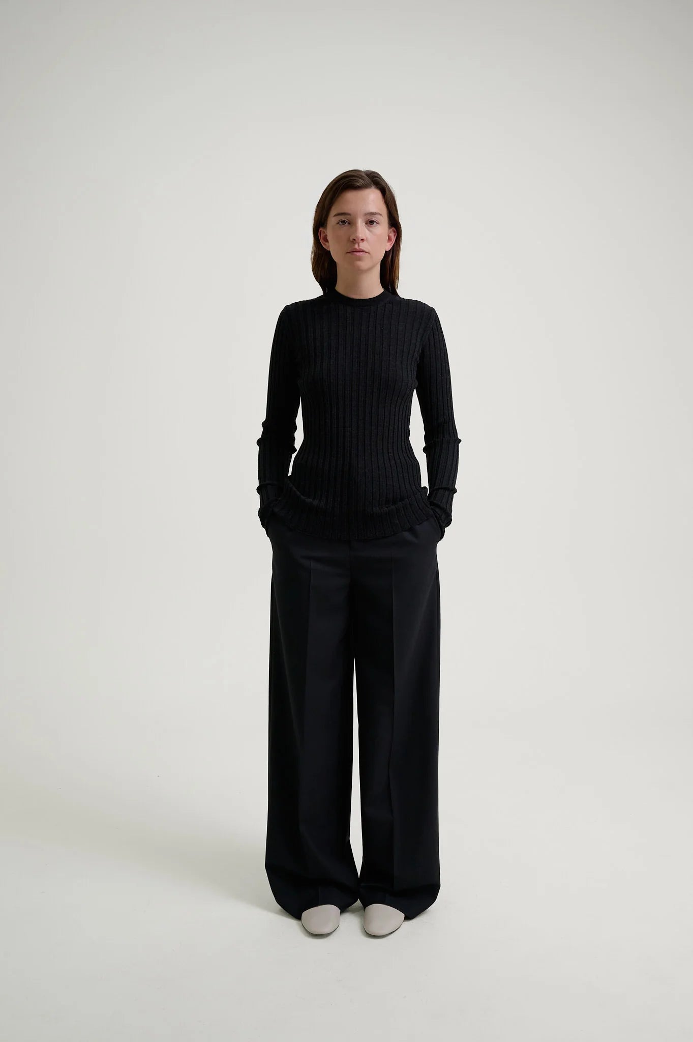 Herman | Long Sleeve Knit Charcoal