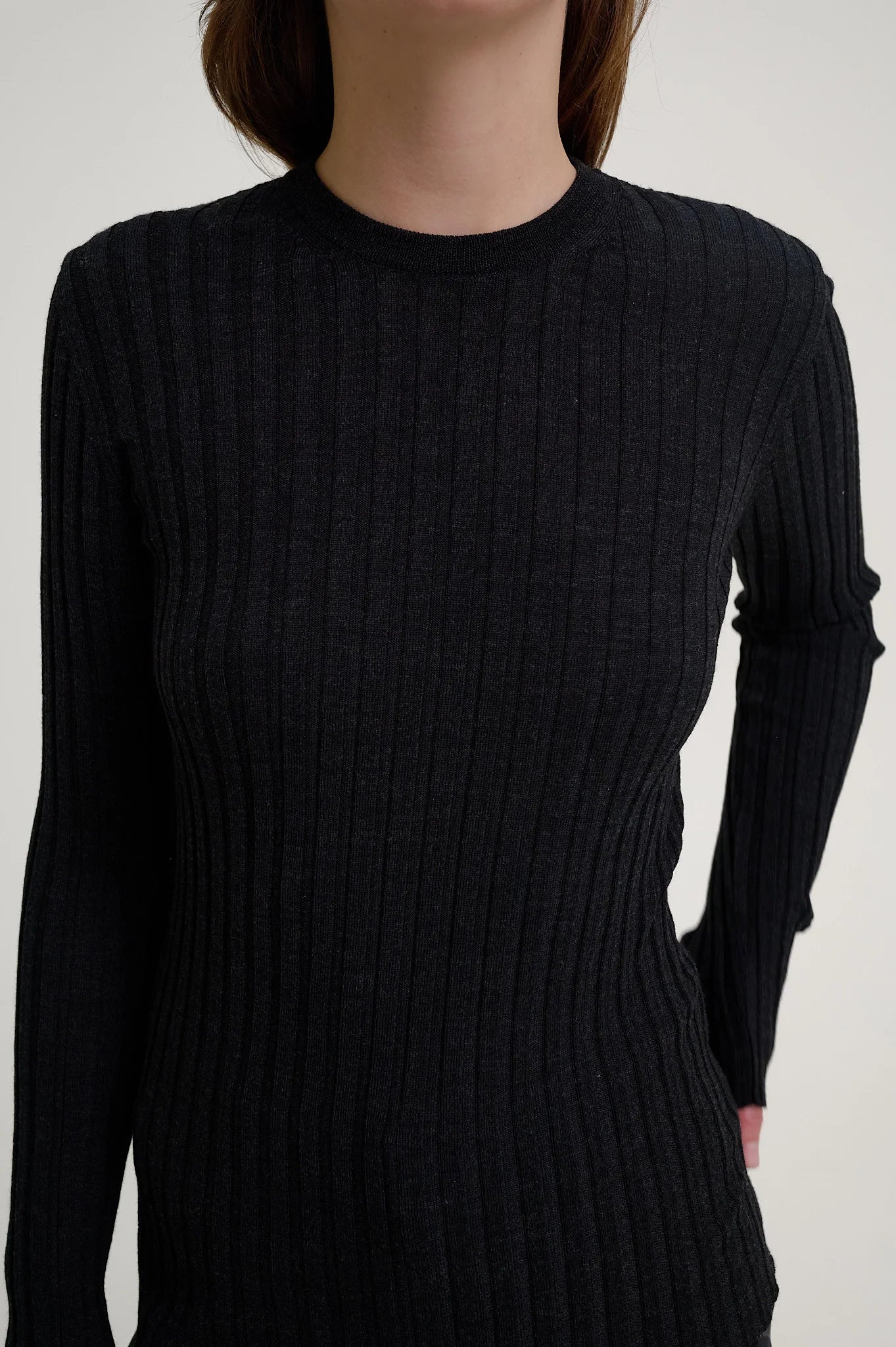 Herman | Long Sleeve Knit Charcoal