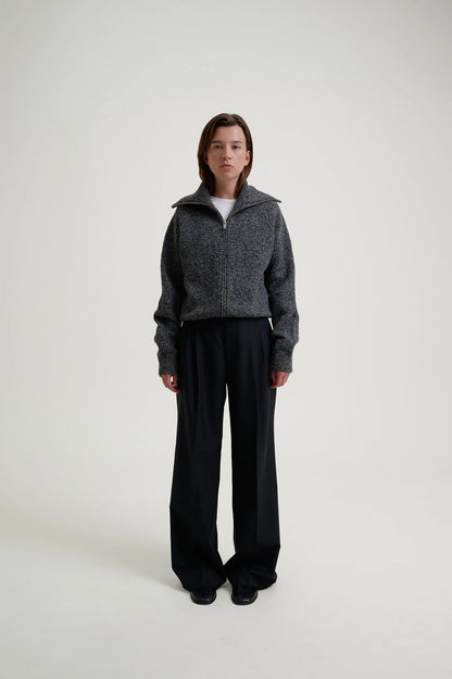 Herman | Fisherman Knit Grey Melange