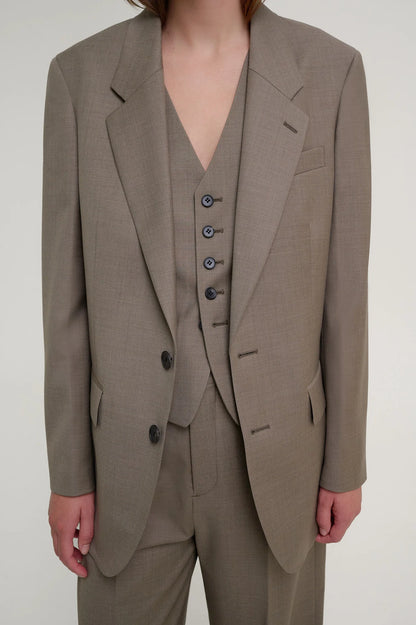 Herman | Classic Jacket Brown Melange