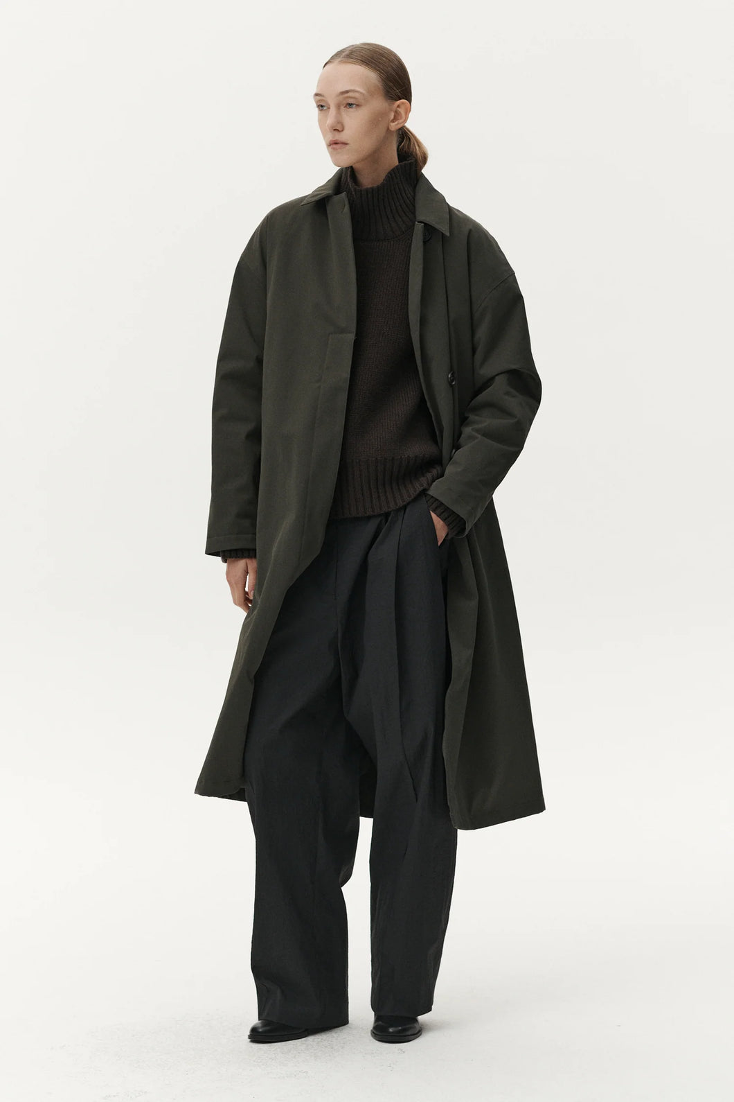 Welter Shelter | Coat Janice B Dark Moss