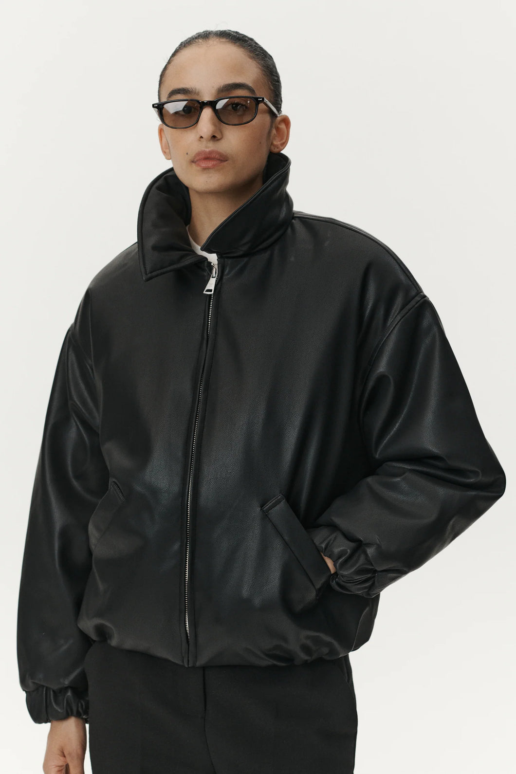 Welter Shelter | Faux Leather Jacket