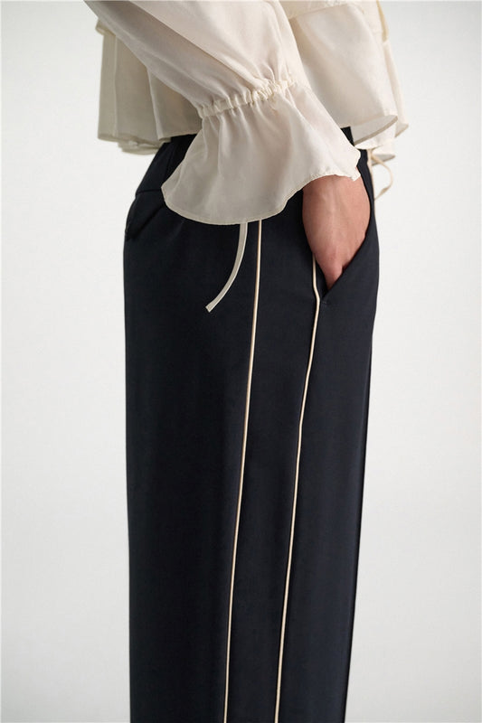 Dorothee Schumacher | Wool Jogging Pants Navy