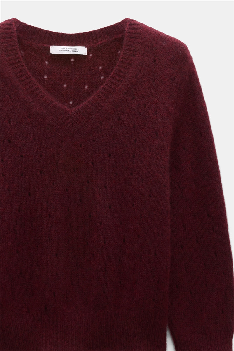 Dorothee Schumacher | Luxury Love Pullover Merlot