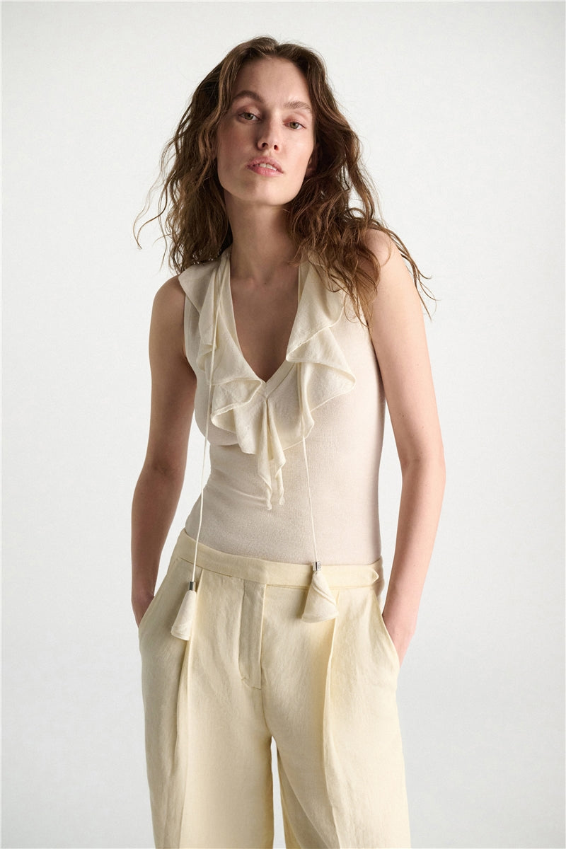 Dorothee Schumacher | Refined Essentials Top Orchid White