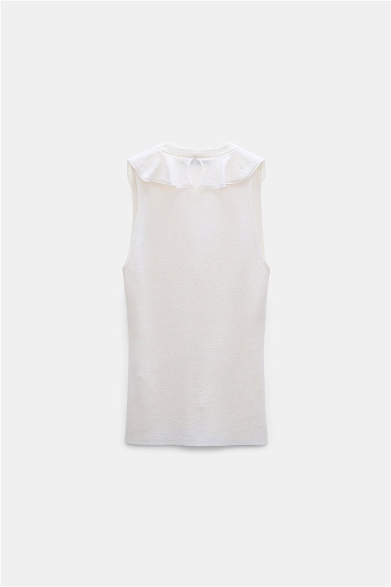Dorothee Schumacher | Refined Essentials Top Orchid White