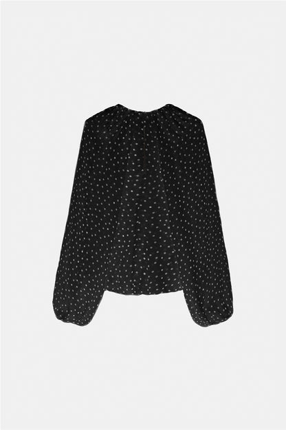 Dorothee Schumacher | Dancing Dots Blouse White Dot On Black