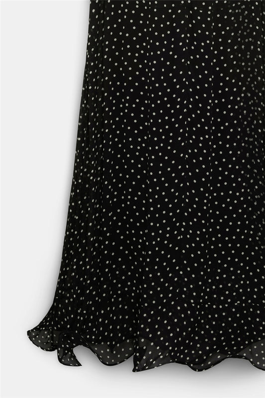 Dorothee Schumacher | Dancing Dots Dress White Dot On Black