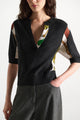 Dorothee Schumacher | Foulard Statements Pullover Brown Ribbon Scarf